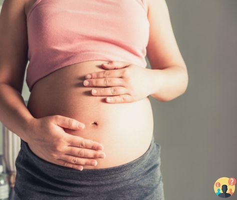 ¿Cuándo empieza a hincharse la barriga de embarazada?