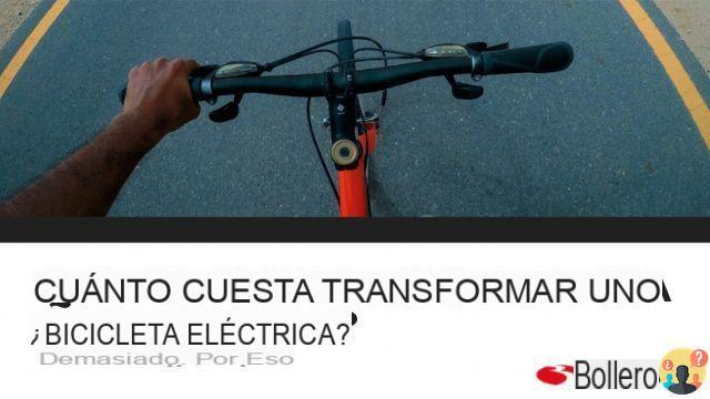 ¿Cuánto cuesta convertir una bicicleta en eléctrica?