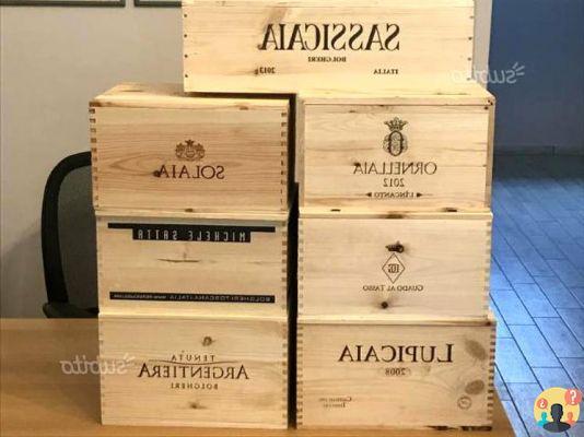 ¿Dónde encontrar cajas de vino de madera?
