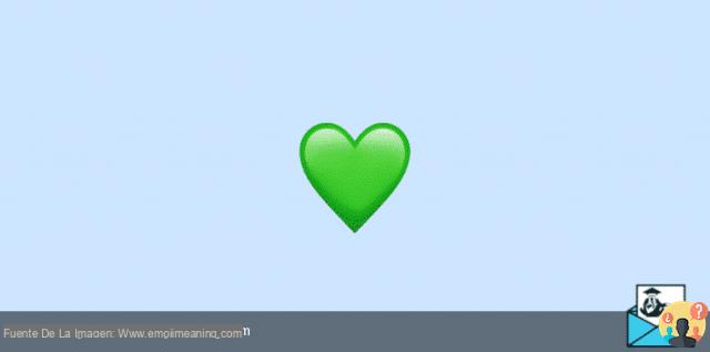 ¿Qué significa el corazón verde?