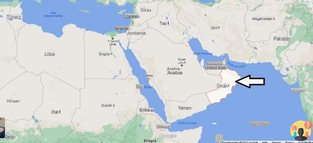¿Dónde se encuentra el estado de Omán?