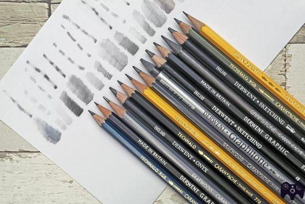 ¿Qué lápices usar para el dibujo técnico?