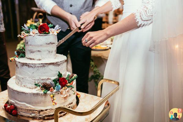 ¿Cuánto cuesta el pastel de bodas?