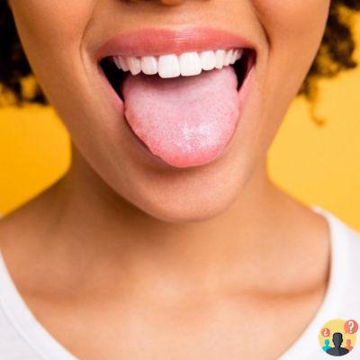 ¿Cuándo la lengua es blanca?