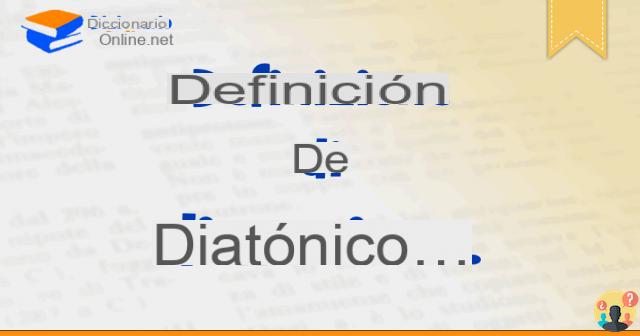 ¿Qué significa diatónico?