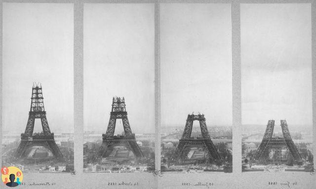 ¿Cómo se construye la torre Eiffel?