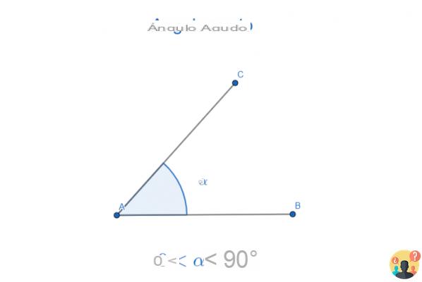 ¿Cuál es el ancho de un ángulo agudo?