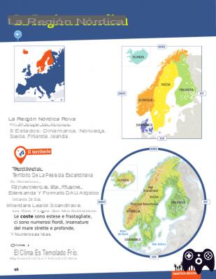 ¿Cómo es el territorio de la región nórdica?