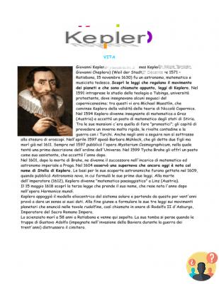 ¿Breve investigación sobre Kepler?