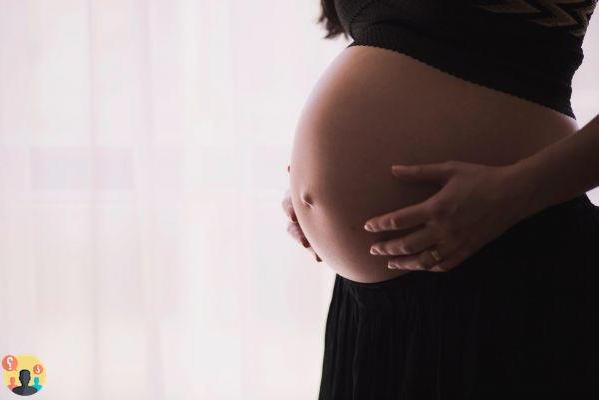 Estiramiento del vientre en el embarazo?