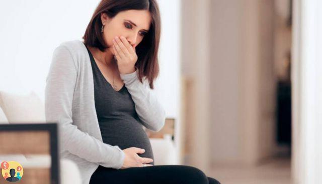 ¿Por qué vomitas durante el embarazo?