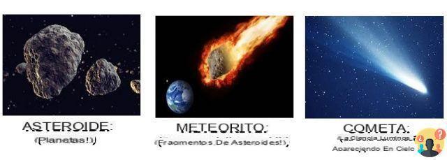 ¿Cuál es la diferencia entre meteoros y meteoritos?