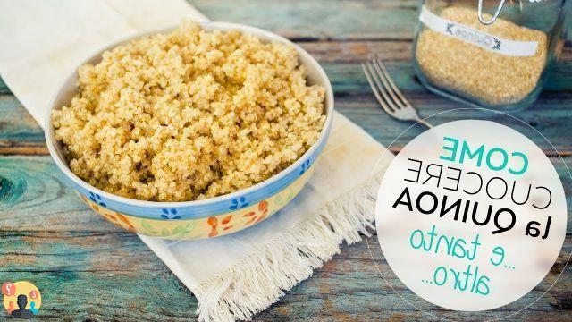 ¿Cómo escurrir la quinoa?