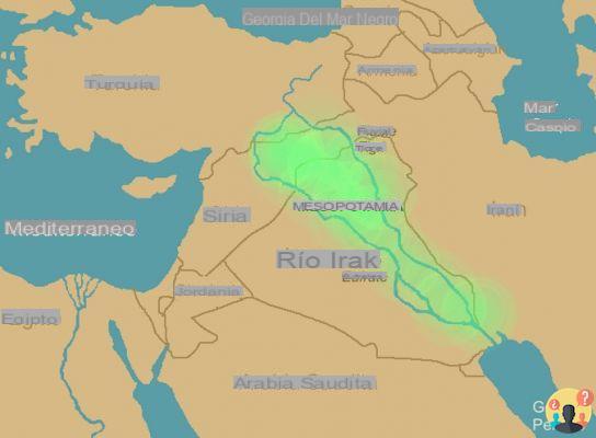 ¿A qué estados contemporáneos corresponden los territorios de la antigua Mesopotamia?