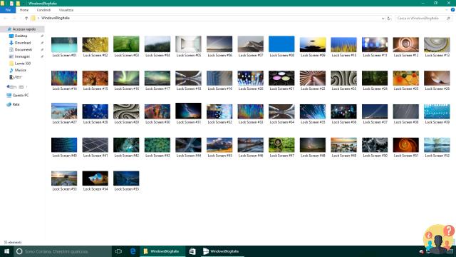 ¿Dónde están las imágenes de fondo de Windows 10?