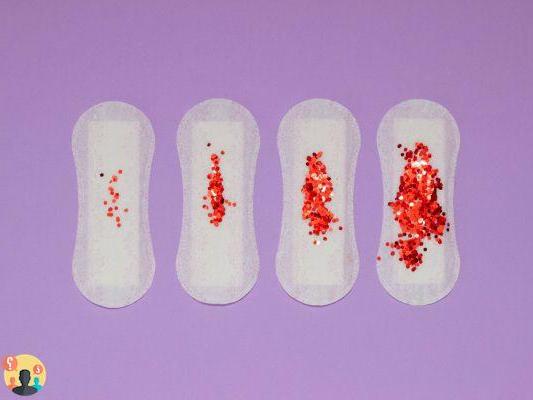 ¿Cómo se produce la falsa menstruación?