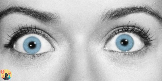 ¿Qué significa cuando los ojos brillan?