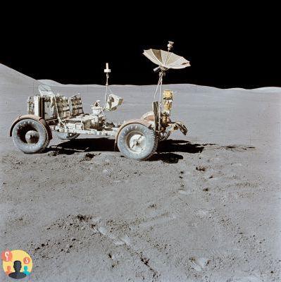¿Dónde está el vehículo lunar?