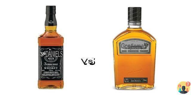 ¿Diferencia entre bourbon y jack daniels?
