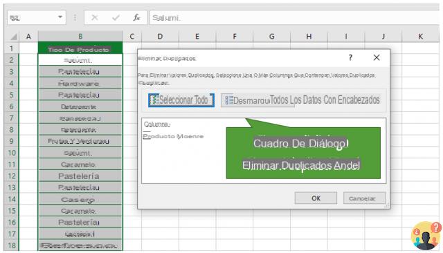 ¿Cómo se eliminan los duplicados en Excel?
