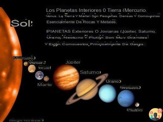 ¿Cuál es la diferencia entre los planetas terrestres y los planetas de Júpiter?