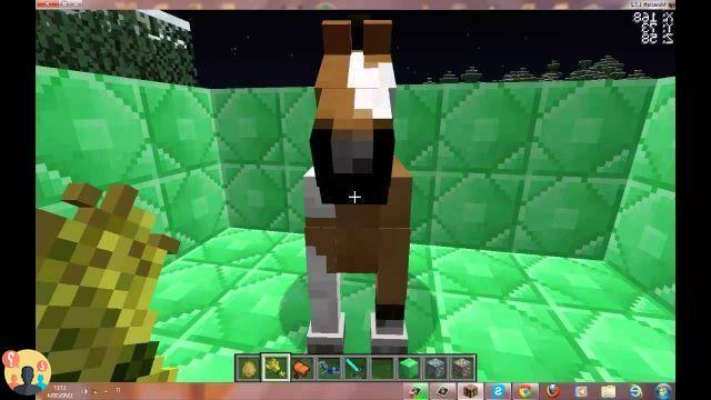 ¿Cómo domesticar un caballo en Minecraft?