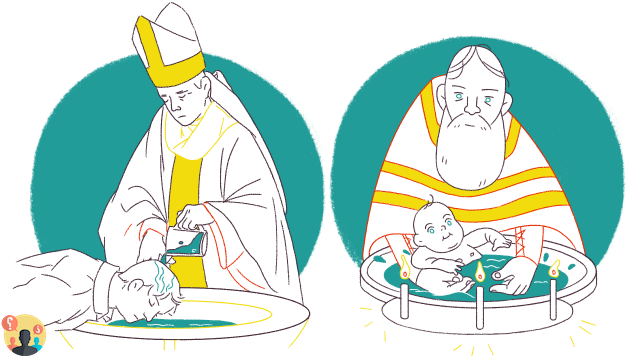 ¿Diferencia entre el bautismo católico y ortodoxo?