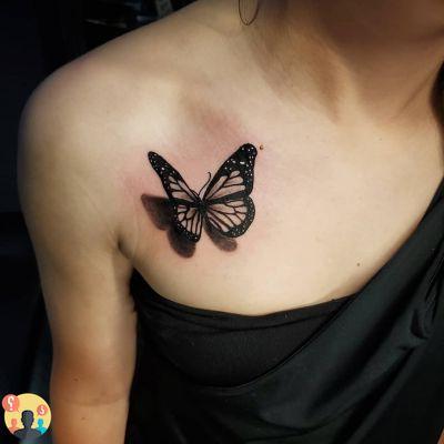 ¿Cuál es el significado del tatuaje de mariposa?